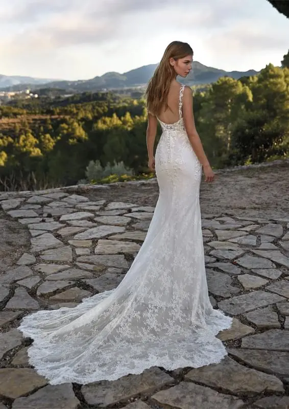 Nicole Milano menyasszonyi ruha 